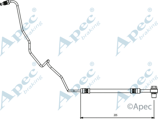 Brake Hose (HOS4136)