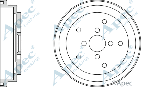 Brake Drum (DRM9187)