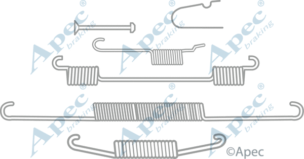 Accessory Kit, brake shoes (KIT2044)