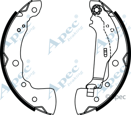 Brake Shoe Set (SHU834)