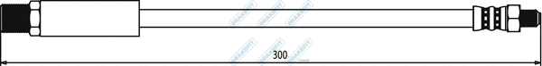 Brake Hose (BHO4053)