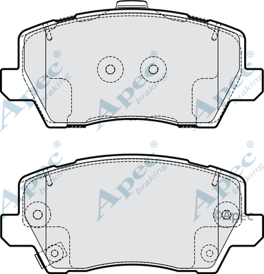 Brake Pad Set, disc brake (PAD2212)