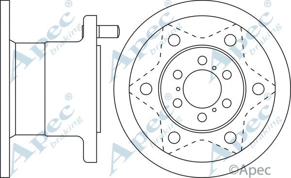 Brake Disc (DSK709)