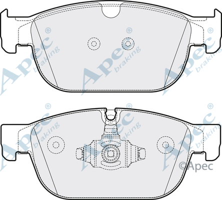 Brake Pad Set, disc brake (PAD2130)