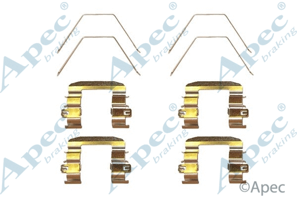 Accessory Kit, disc brake pad (KIT1273)
