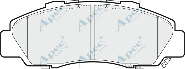 Brake Pad Set, disc brake (PAD985)