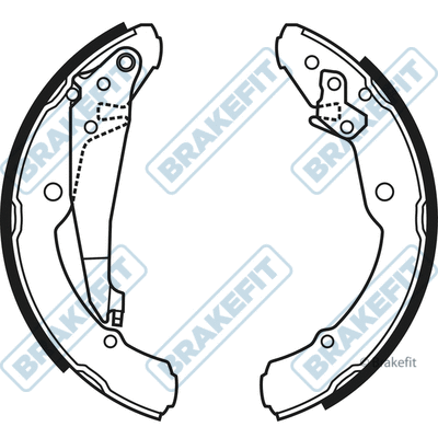 Brake Shoe Set (BSH1016)