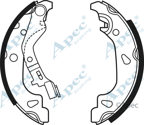 Brake Shoe Set (SHU623)