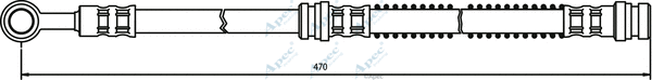Brake Hose (HOS3123)