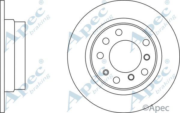 Brake Disc (DSK2624)