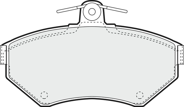 Brake Pad Set, disc brake (PD3802)