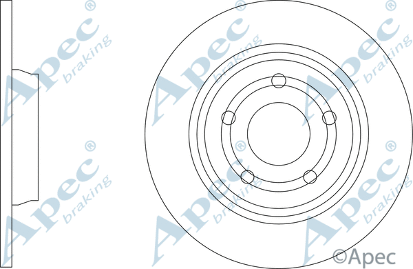 Brake Disc (DSK3481)