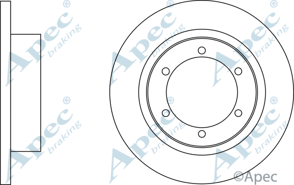 Brake Disc (DSK2885)