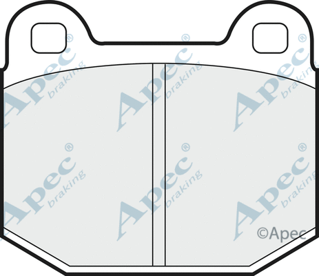 Brake Pad Set, disc brake (PAD282)