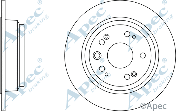 Brake Disc (DSK2494)