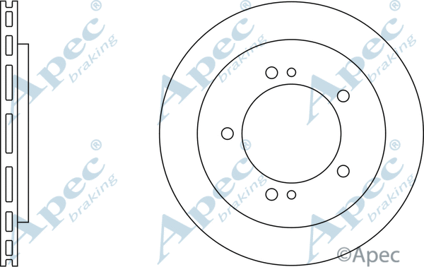 Brake Disc (DSK2322)