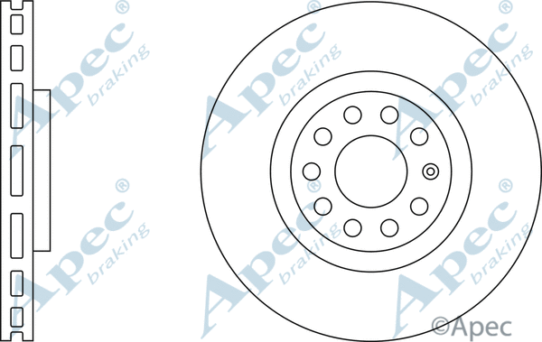 Brake Disc (DSK2285)