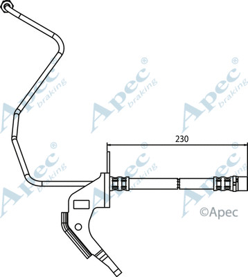 Brake Hose (HOS3707)