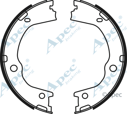 Brake Shoe Set, parking brake (SHU788)