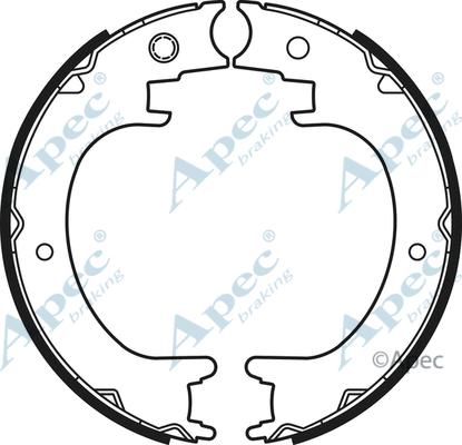 Brake Shoe Set, parking brake (SHU752)