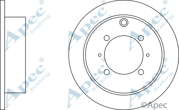 Brake Disc (DSK2045)
