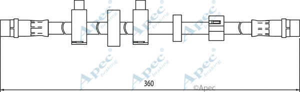 Brake Hose (HOS4104)