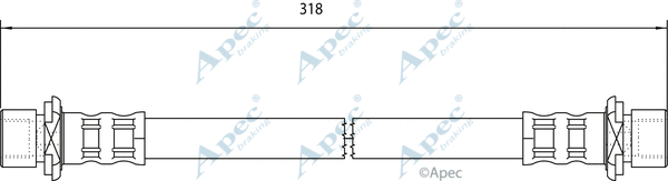 Brake Hose (HOS4093)
