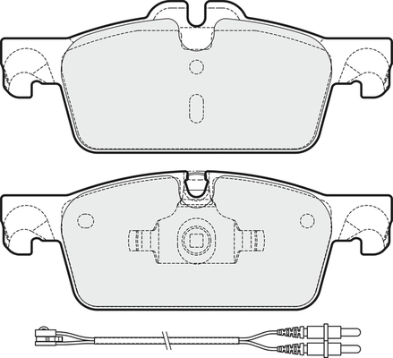 Brake Pad Set, disc brake (PD3275)