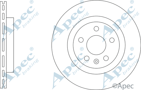 Brake Disc (DSK3509)