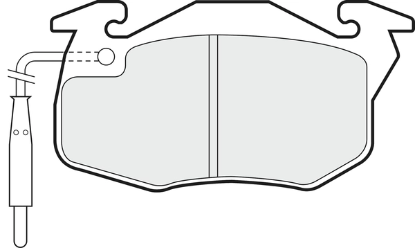 Brake Pad Set, disc brake (PD3834)