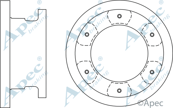 Brake Disc (DSK2894)