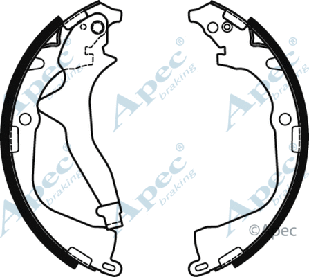 Brake Shoe Set (SHU806)