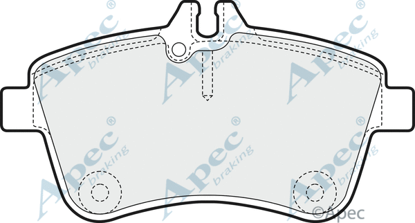 Brake Pad Set, disc brake (PAD1438)