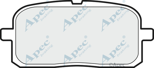 Brake Pad Set, disc brake (PAD1134)