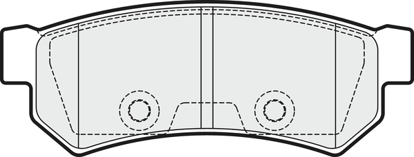 Brake Pad Set, disc brake (PD3822)