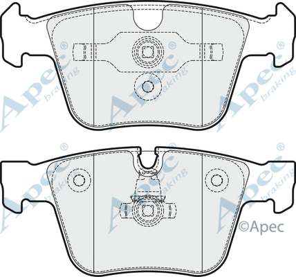 Brake Pad Set, disc brake (PAD1842)