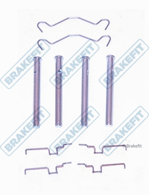 Accessory Kit, disc brake pad (BKT1188)