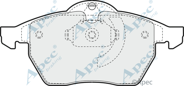 Brake Pad Set, disc brake (PAD941)