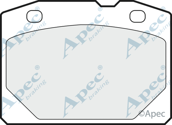 Brake Pad Set, disc brake (PAD274)
