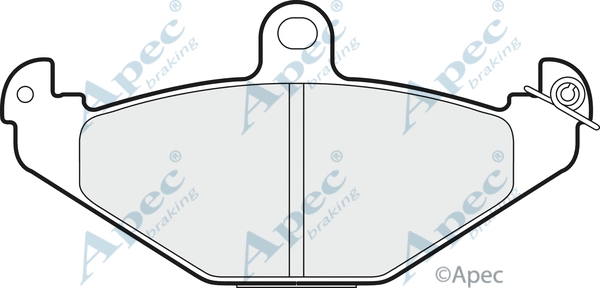 Brake Pad Set, disc brake (PAD749)
