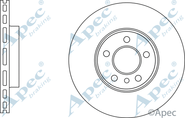 Brake Disc (DSK3124)