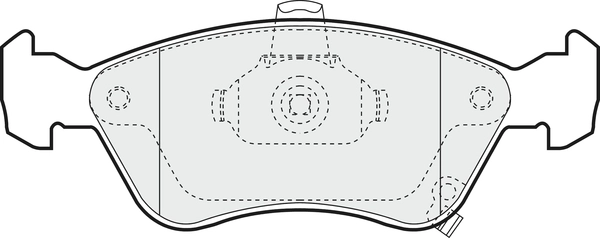 Brake Pad Set, disc brake (PD3500)