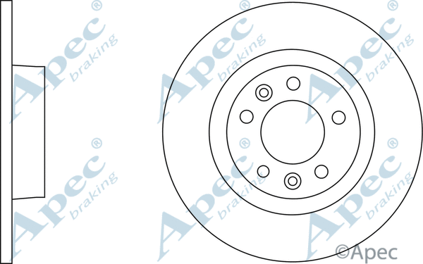 Brake Disc (DSK2612)