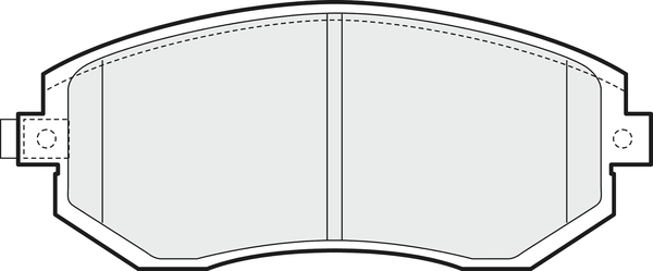 Brake Pad Set, disc brake (PD3818)