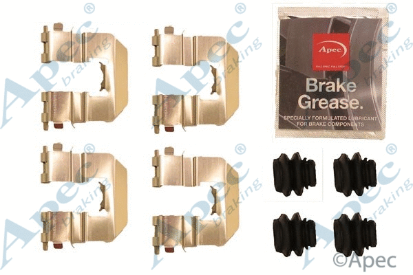 Accessory Kit, disc brake pad (KIT1269)
