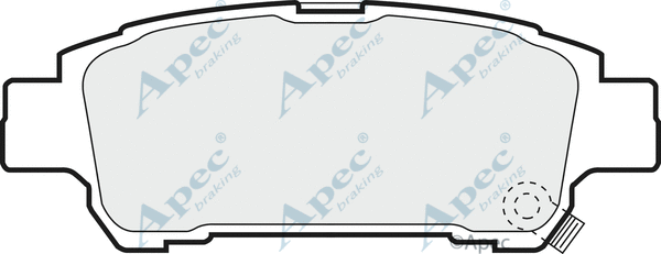 Brake Pad Set, disc brake (PAD1238)