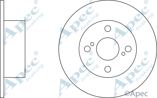 Brake Disc (DSK2306)