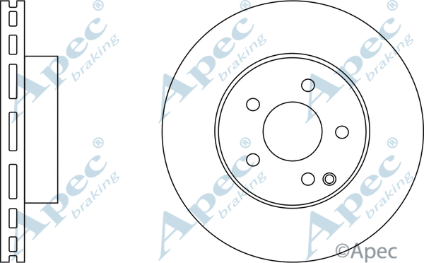 Brake Disc (DSK2589)