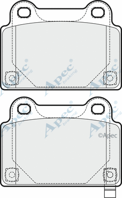 Brake Pad Set, disc brake (PAD1676)