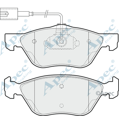 Brake Pad Set, disc brake (PAD1079)